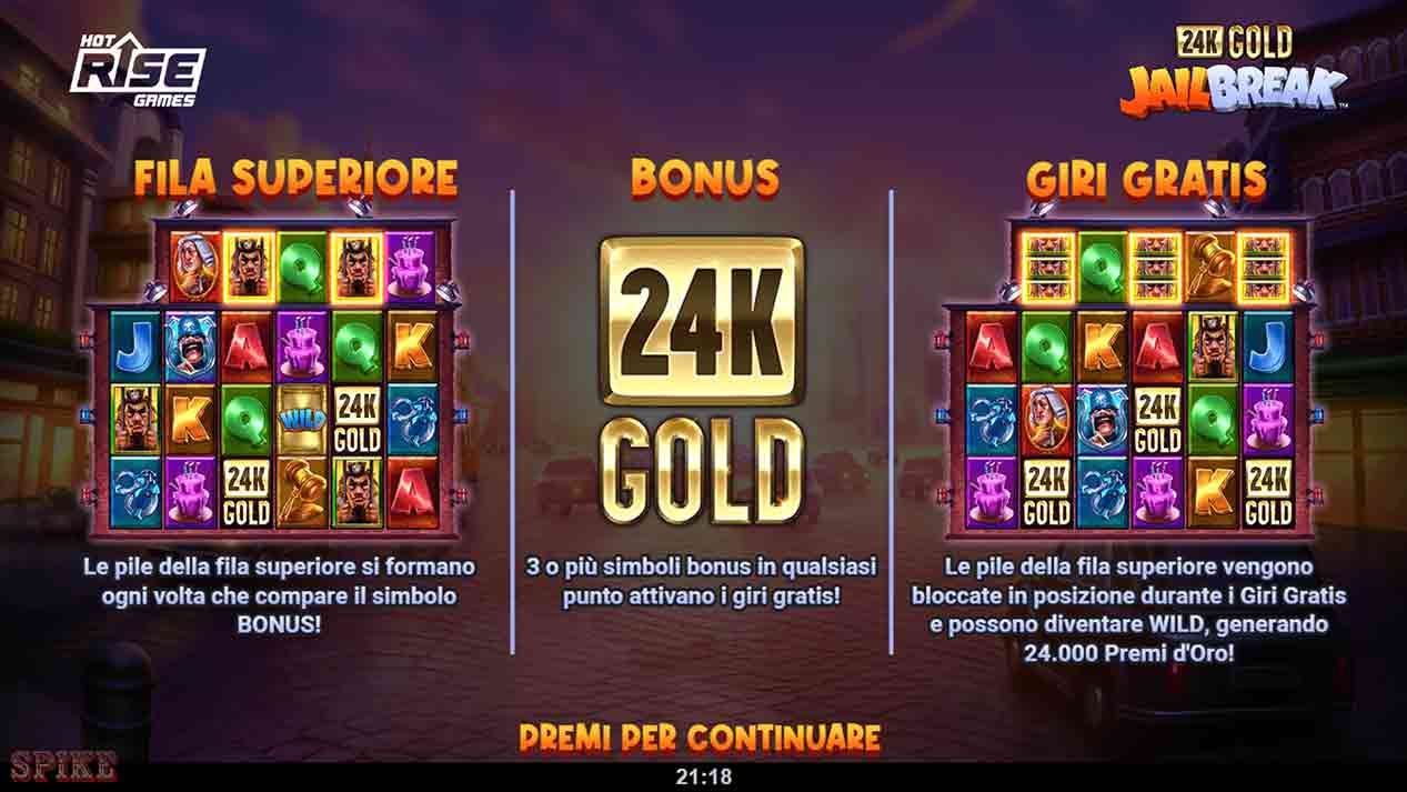 24K Gold JailBreak Slot Gratis