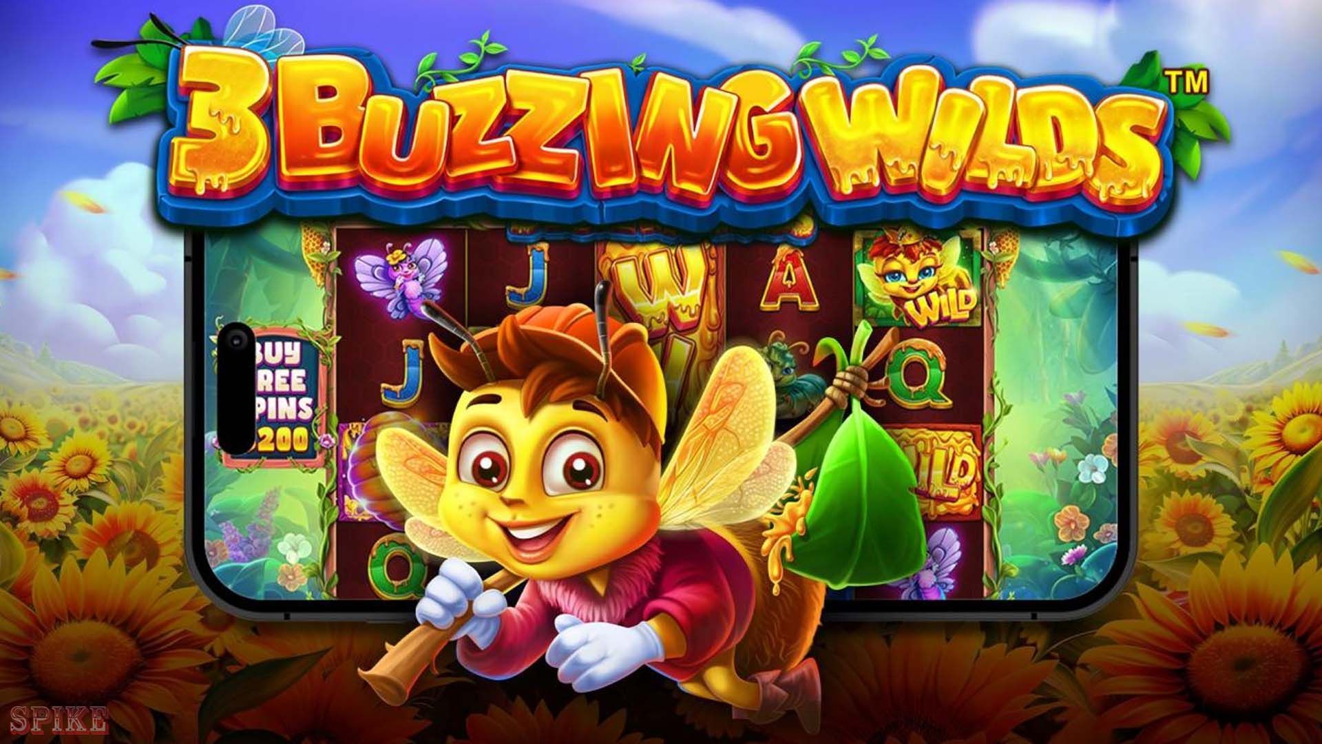 3 Buzzing Wilds Slot Gratis