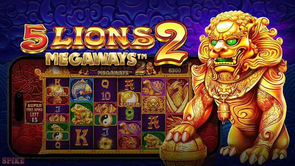 5 Lions Megaways 2 Slot Gratis