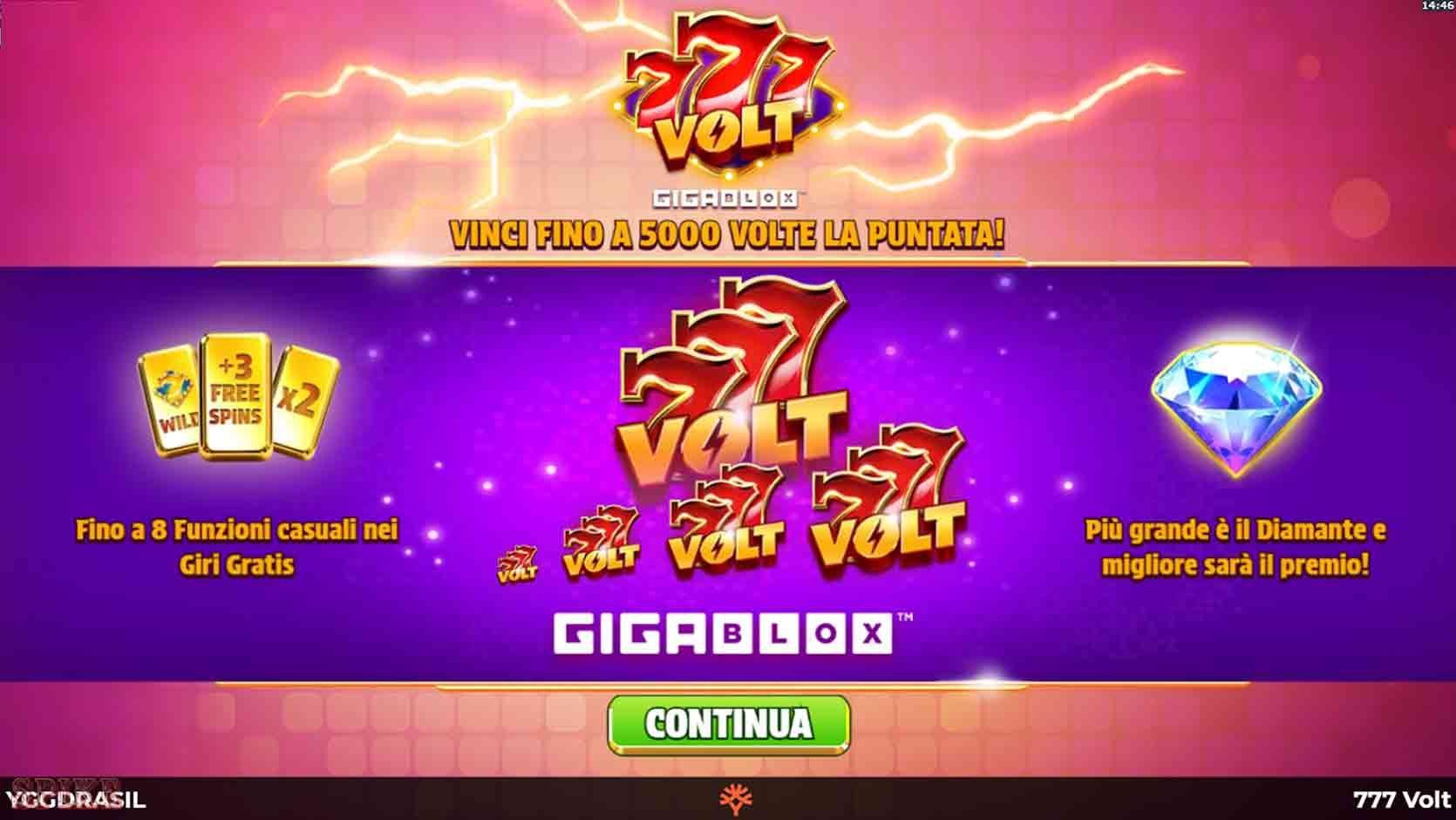 777 Volt GigaBlox Slot Gratis