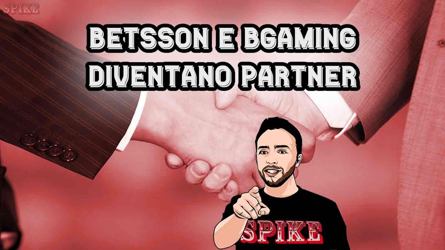 Partnership Betsson BGaming 2024