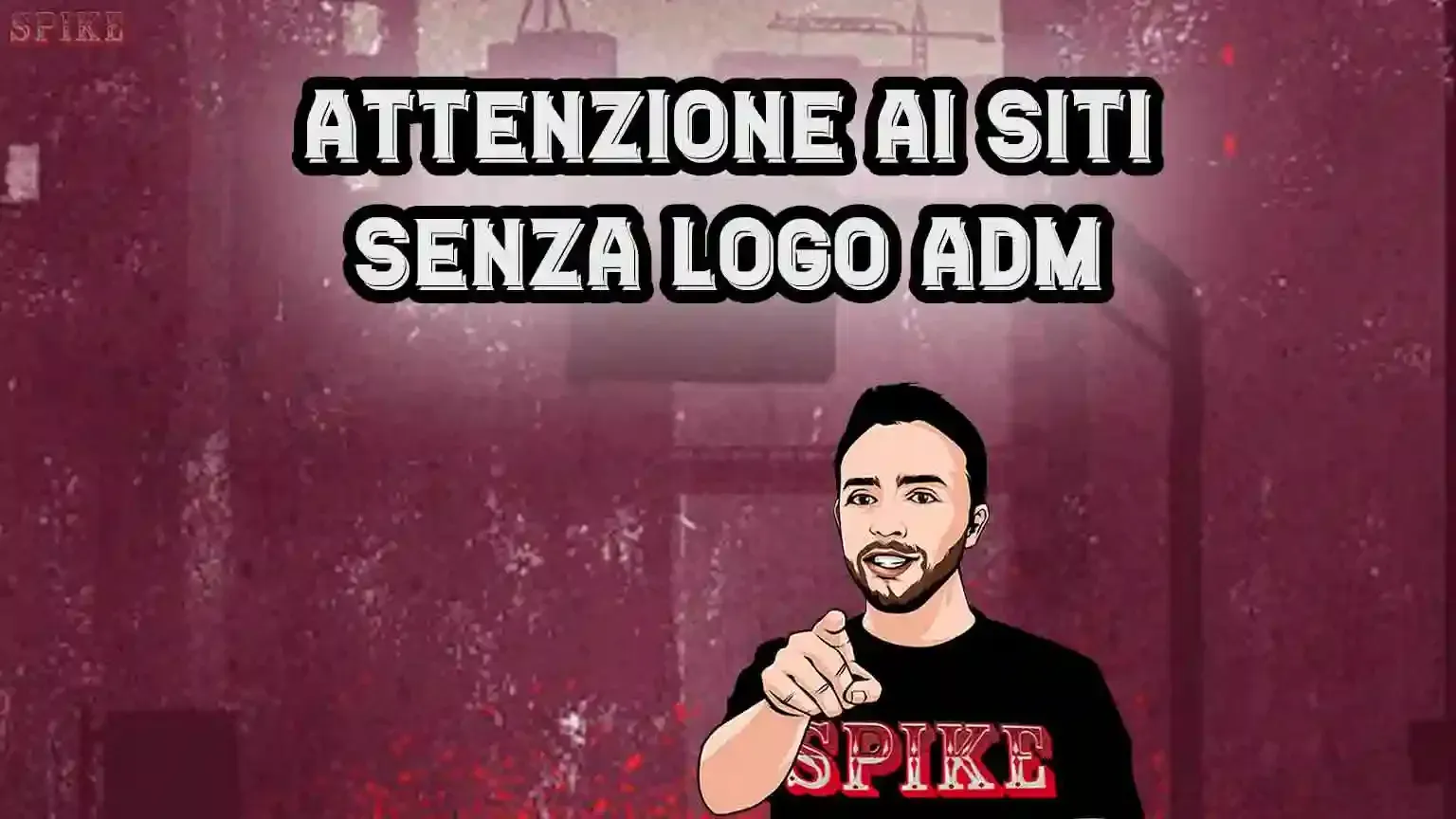Siti Senza Logo ADM Attenzione