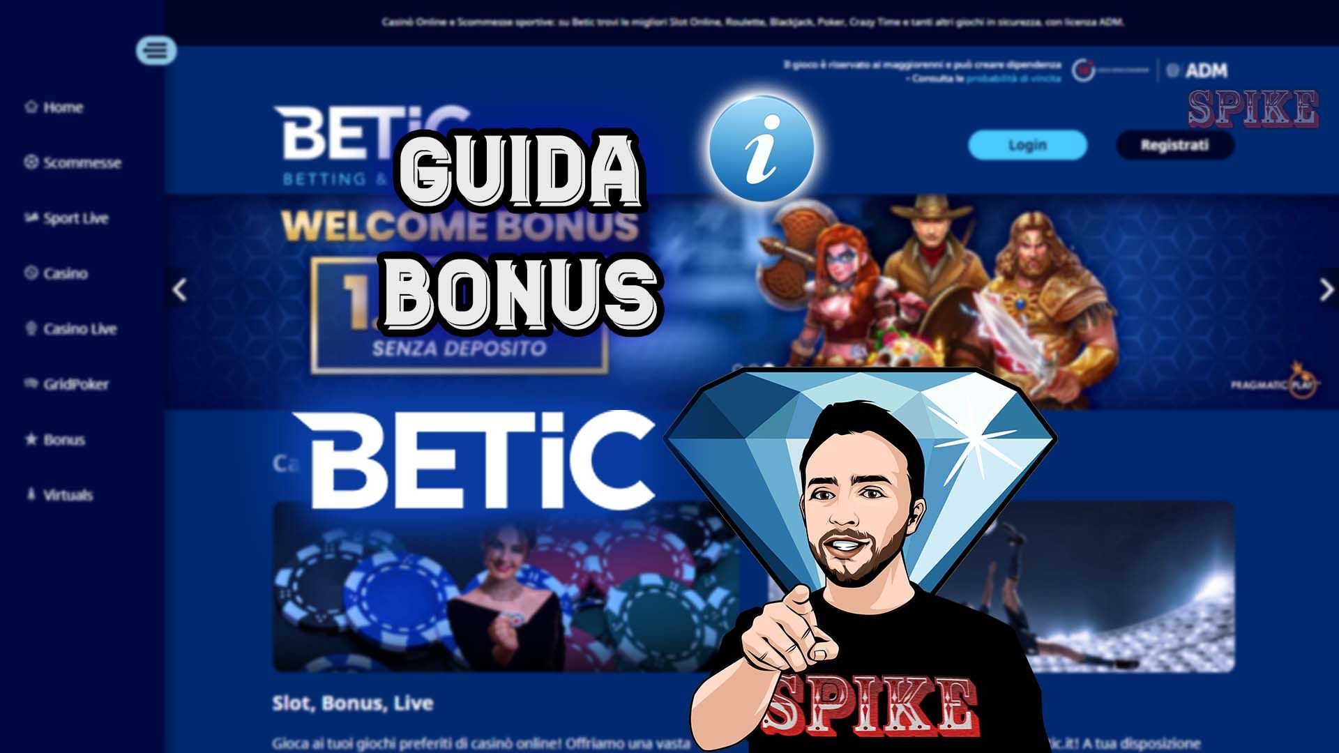 BETIC Casino Bonus Recensione