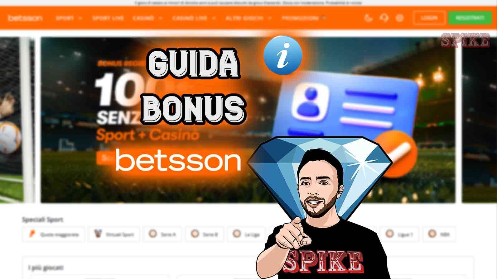 Betsson Recensione Bonus