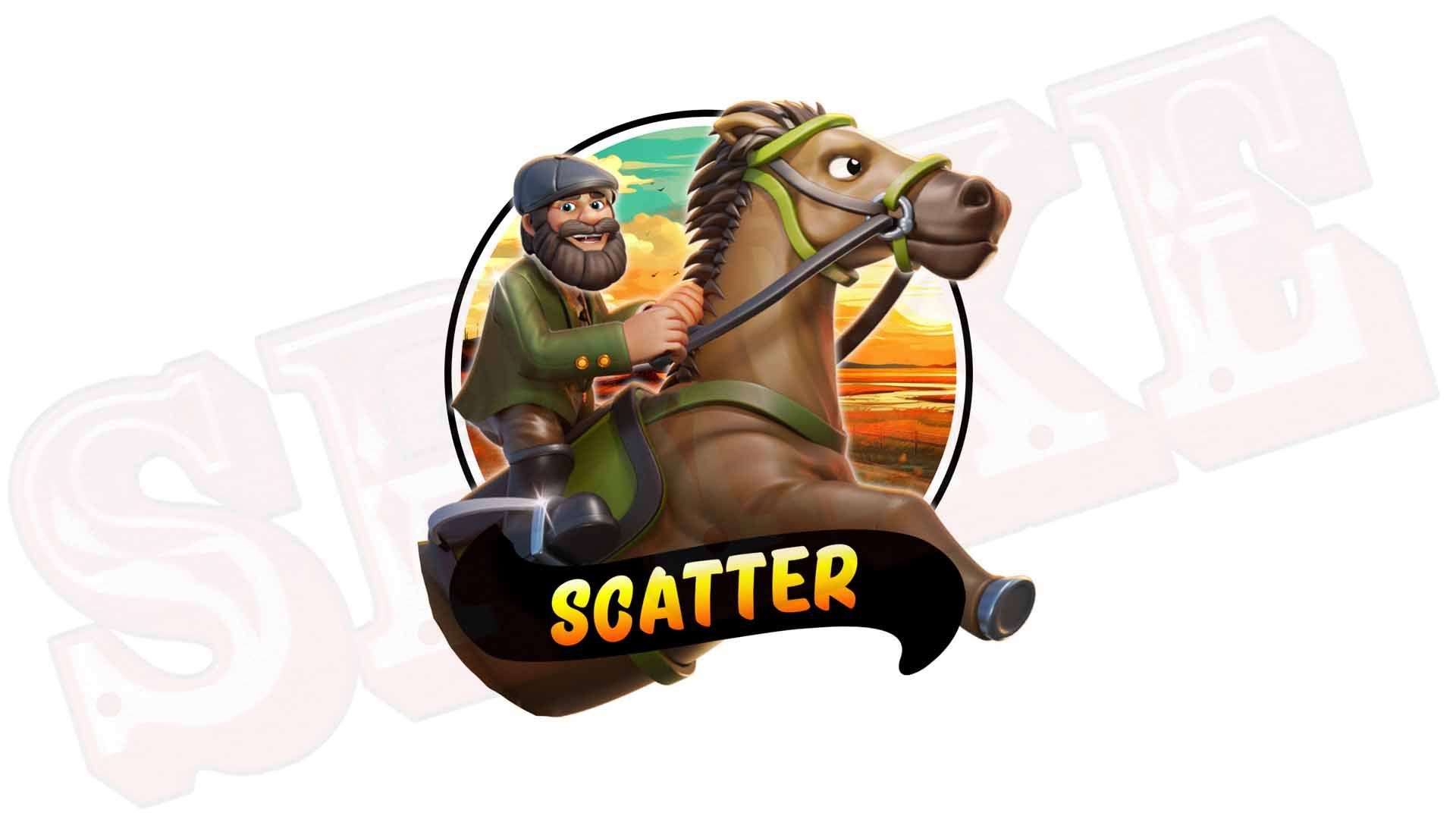 Big Bass Day At The Races Slot Simbolo Scatter