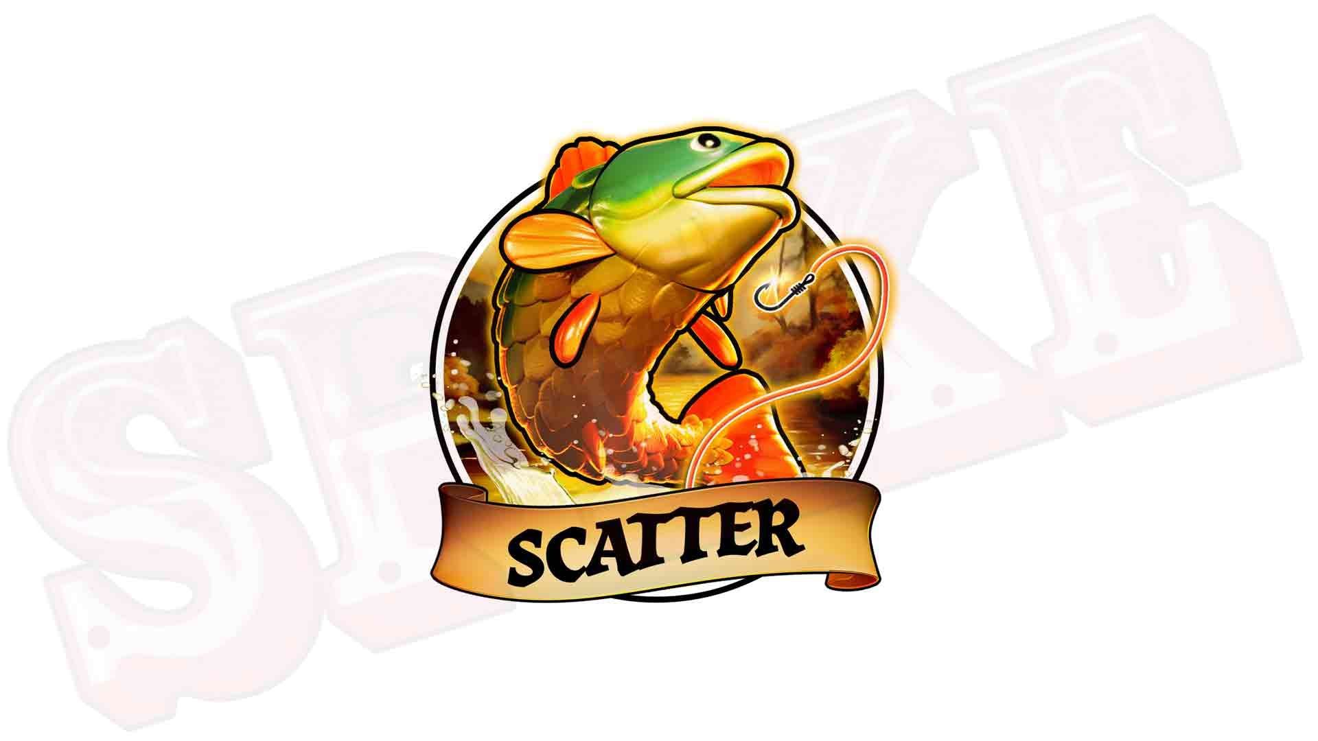 Big Bass Secrets Of The Golden Lake Slot Simbolo Scatter