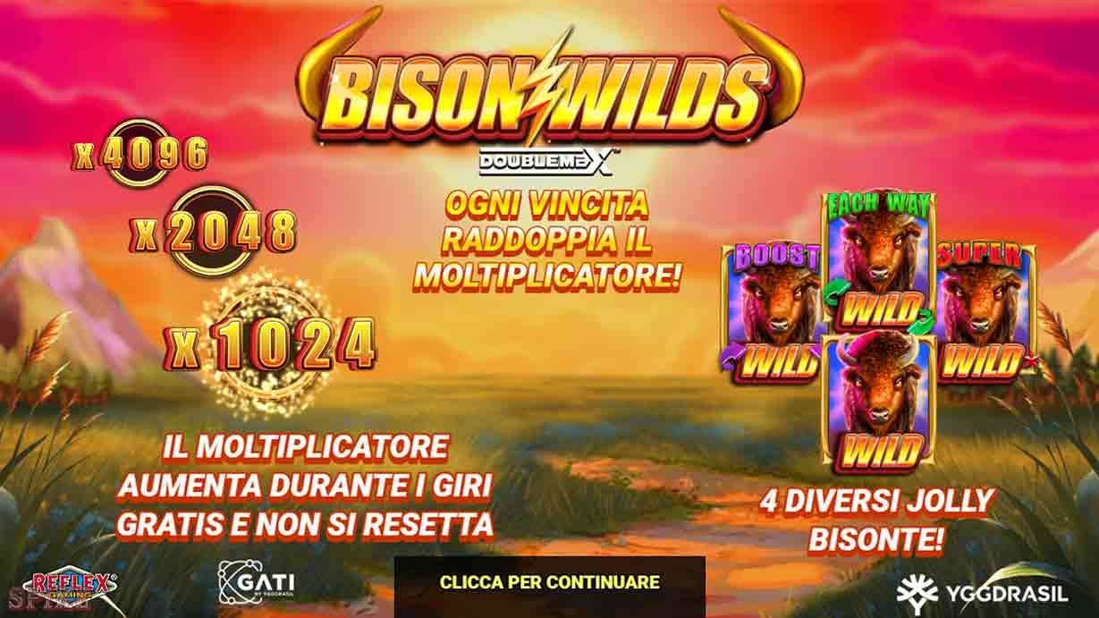 Bison Wilds DoubleMax Slot Gratis