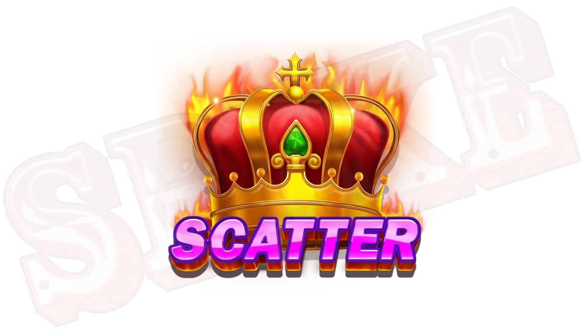 Blazing Wilds Megaways Slot Simbolo Scatter