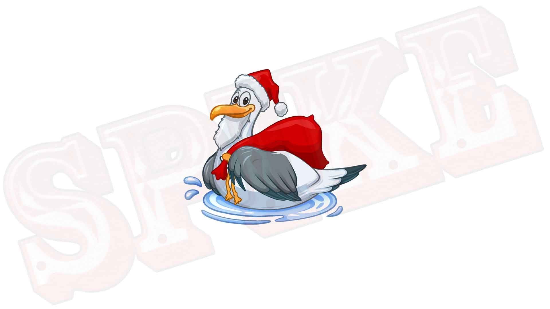 Boat Bonanza Christmas Slot Simbolo Gabbiano