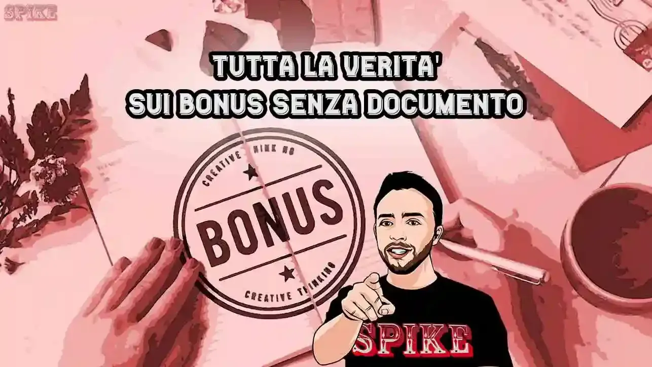 Bonus Immediato Senza Documento
