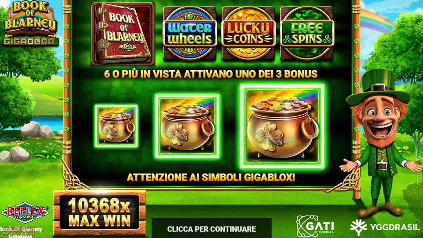 Book of Blarney GigaBlox Slot Gratis