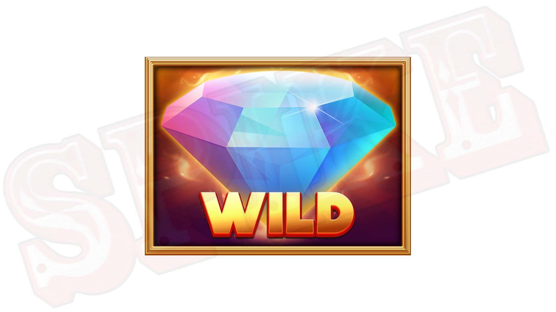 Burning Blox GigaBlox Slot Simbolo Wild