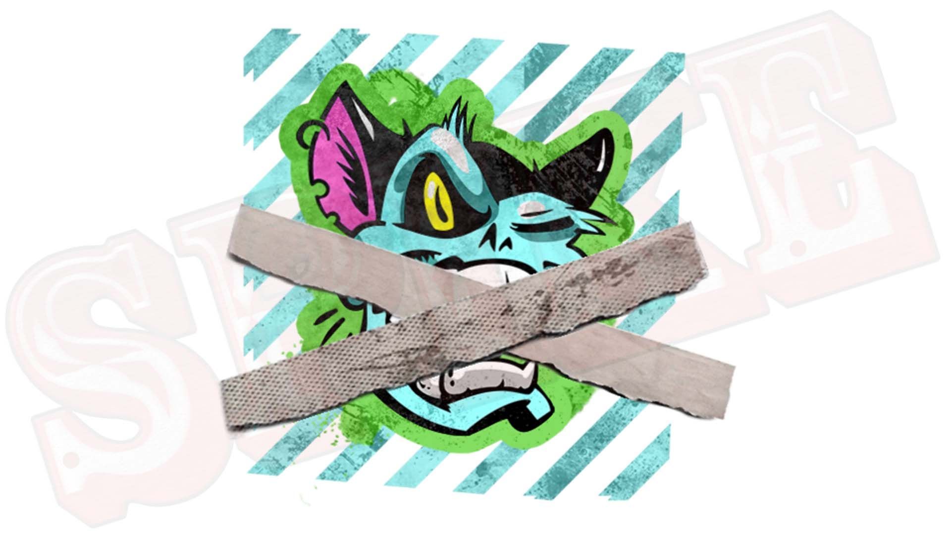 Chaos Crew 2 Slot Simbolo Moltiplicatore Adesivo Epico