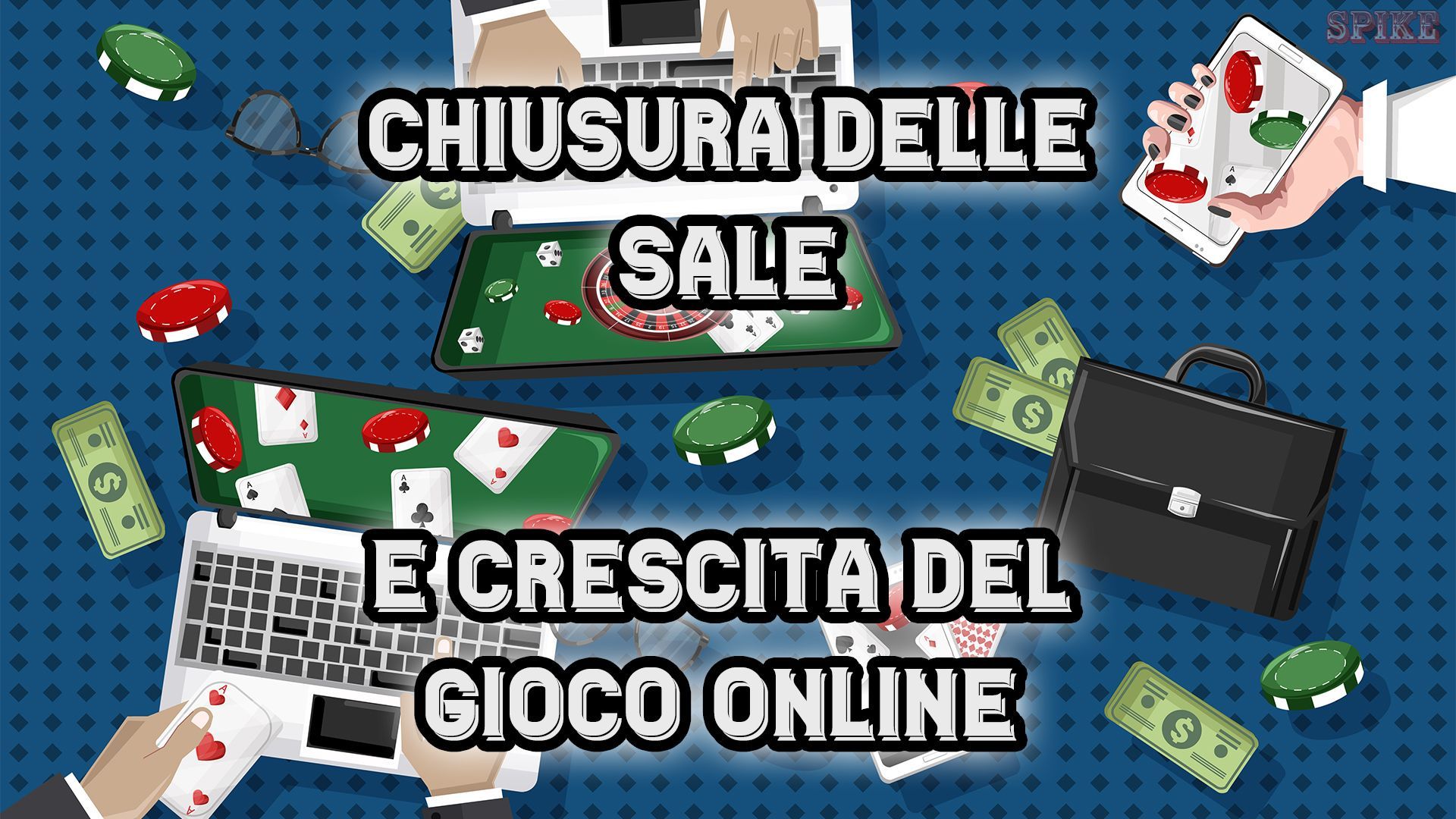 Giochi Legali Online in Aumento dopo la Chiususra delle Sale Slot
