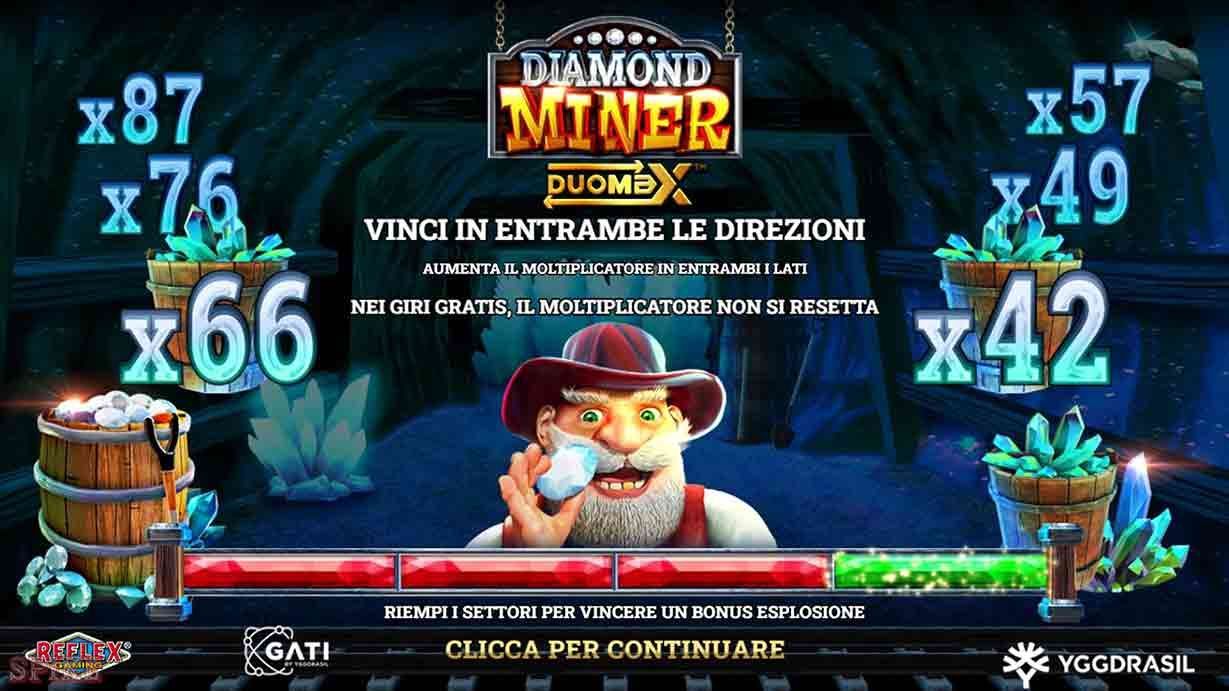 Diamond Miner DuoMax Slot Gratis