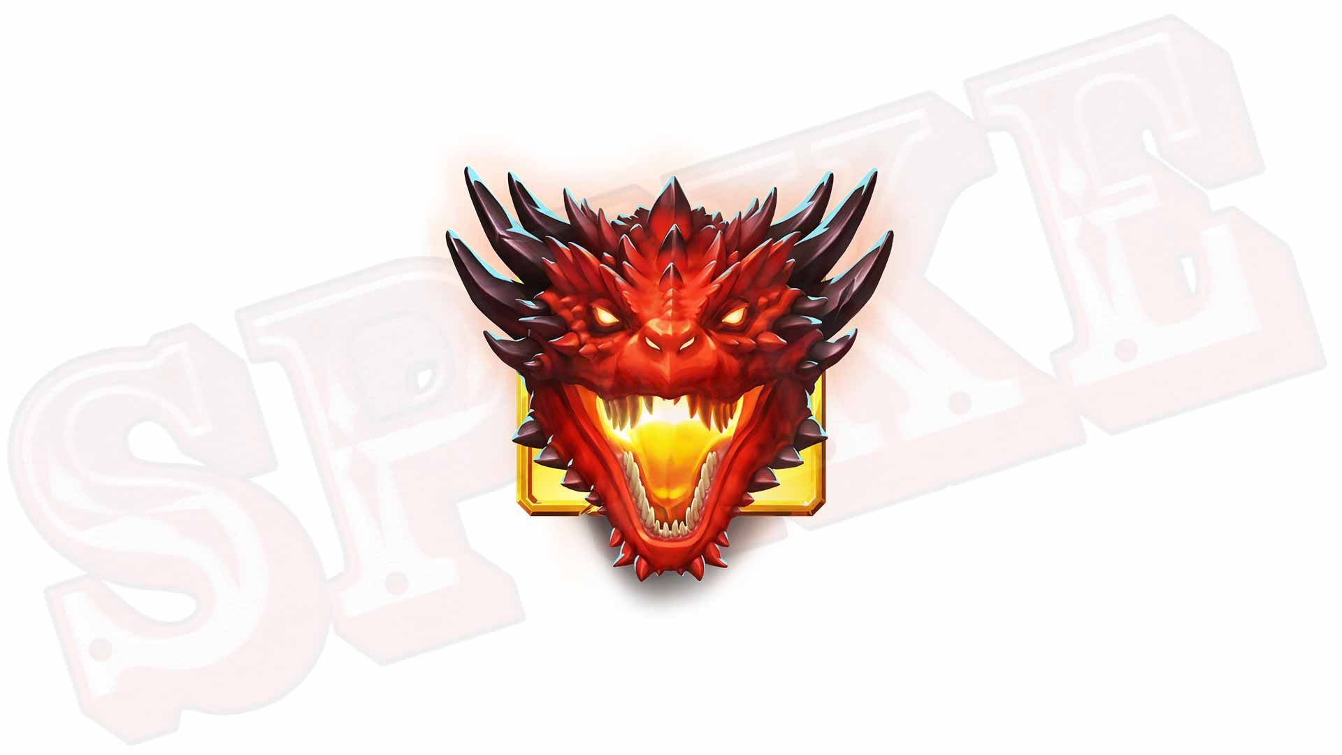 Dragon's Domain Slot Simbolo Drago Rosso