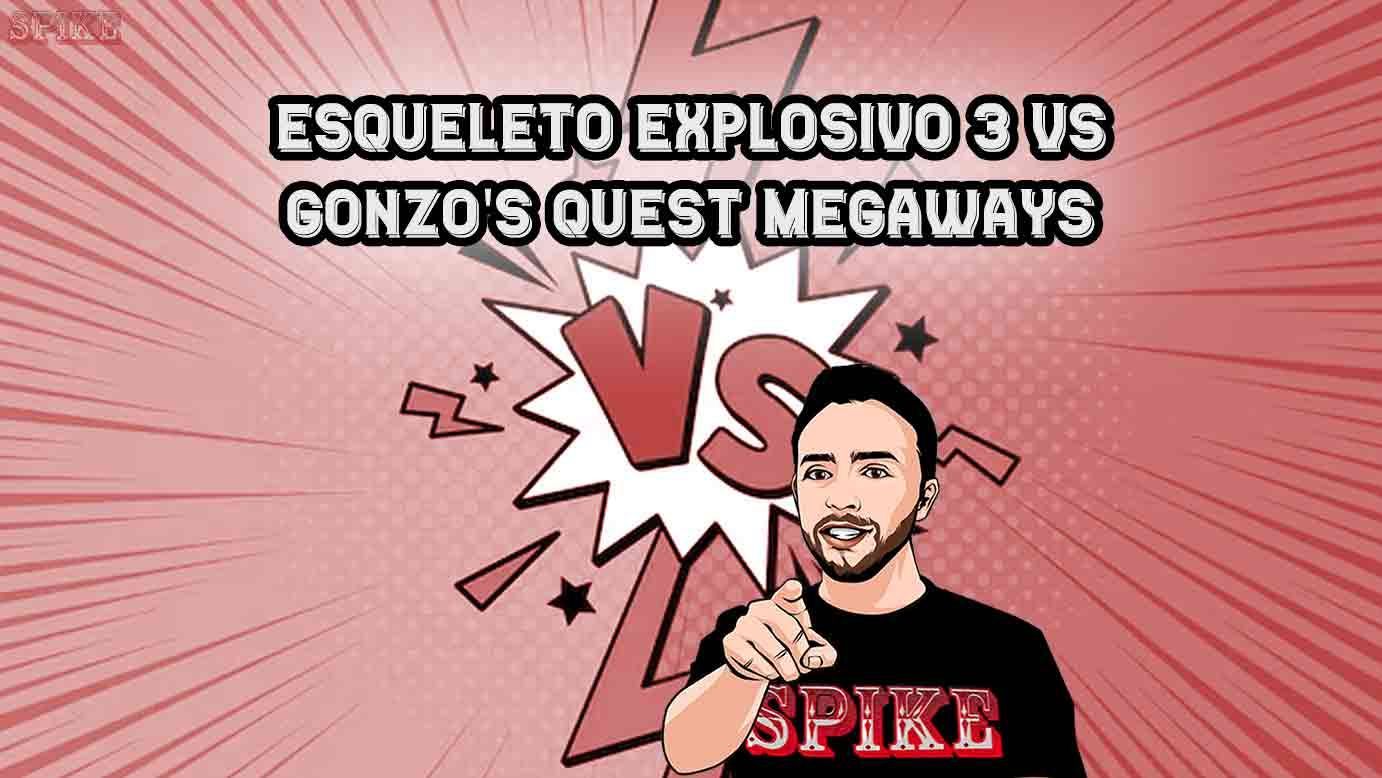 Confronto Esqueleto Explosivo 3 Gonzo's Quest Megaways