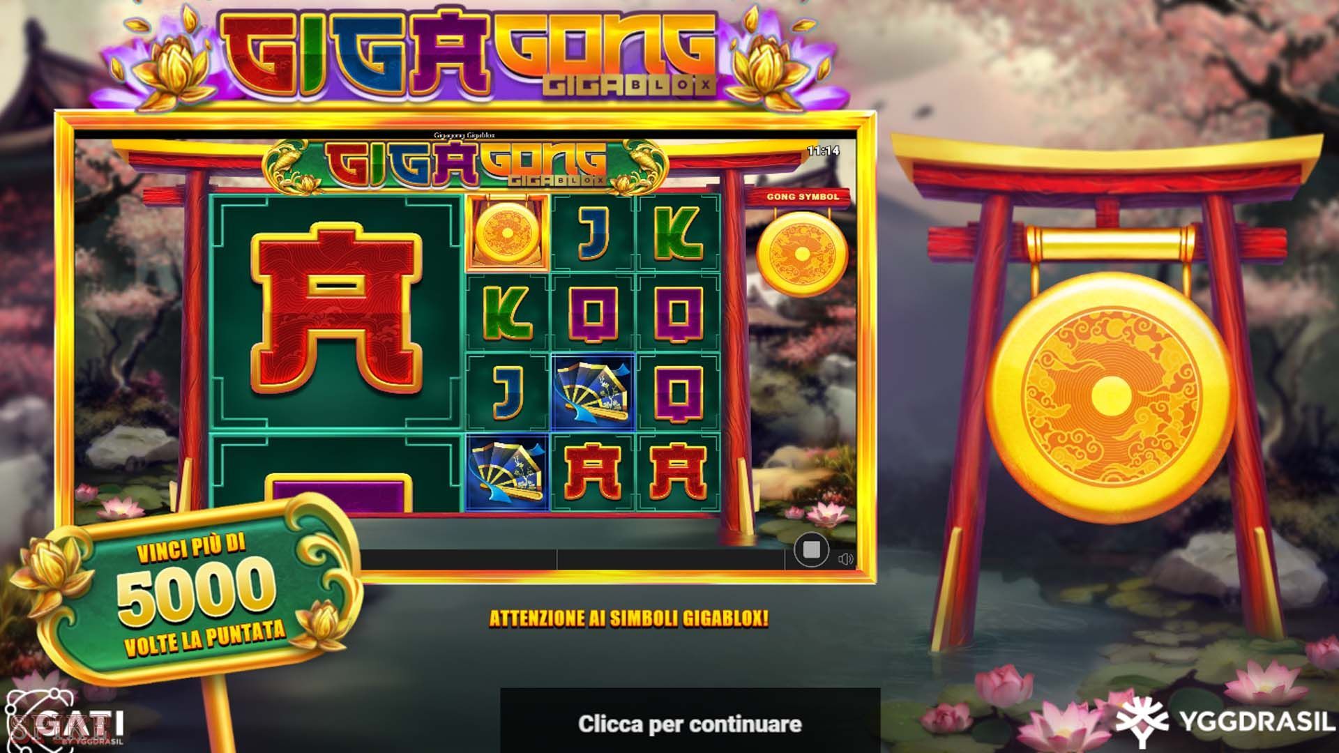 GigaGong Gigablox Slot Gratis