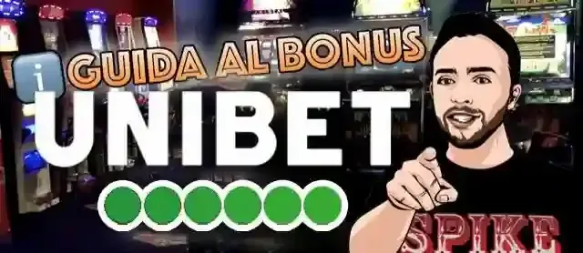 Guida Bonus Benvenuto Unibet Casino