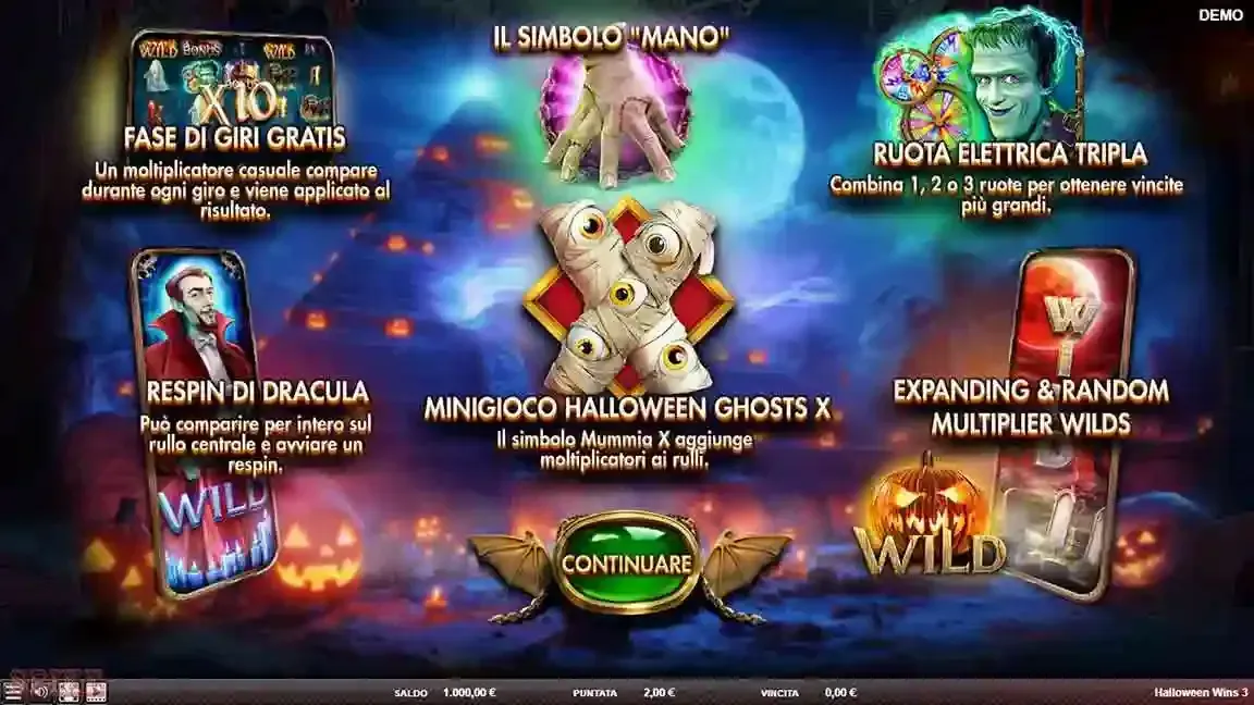 Halloween Wins 3 Slot Gratis
