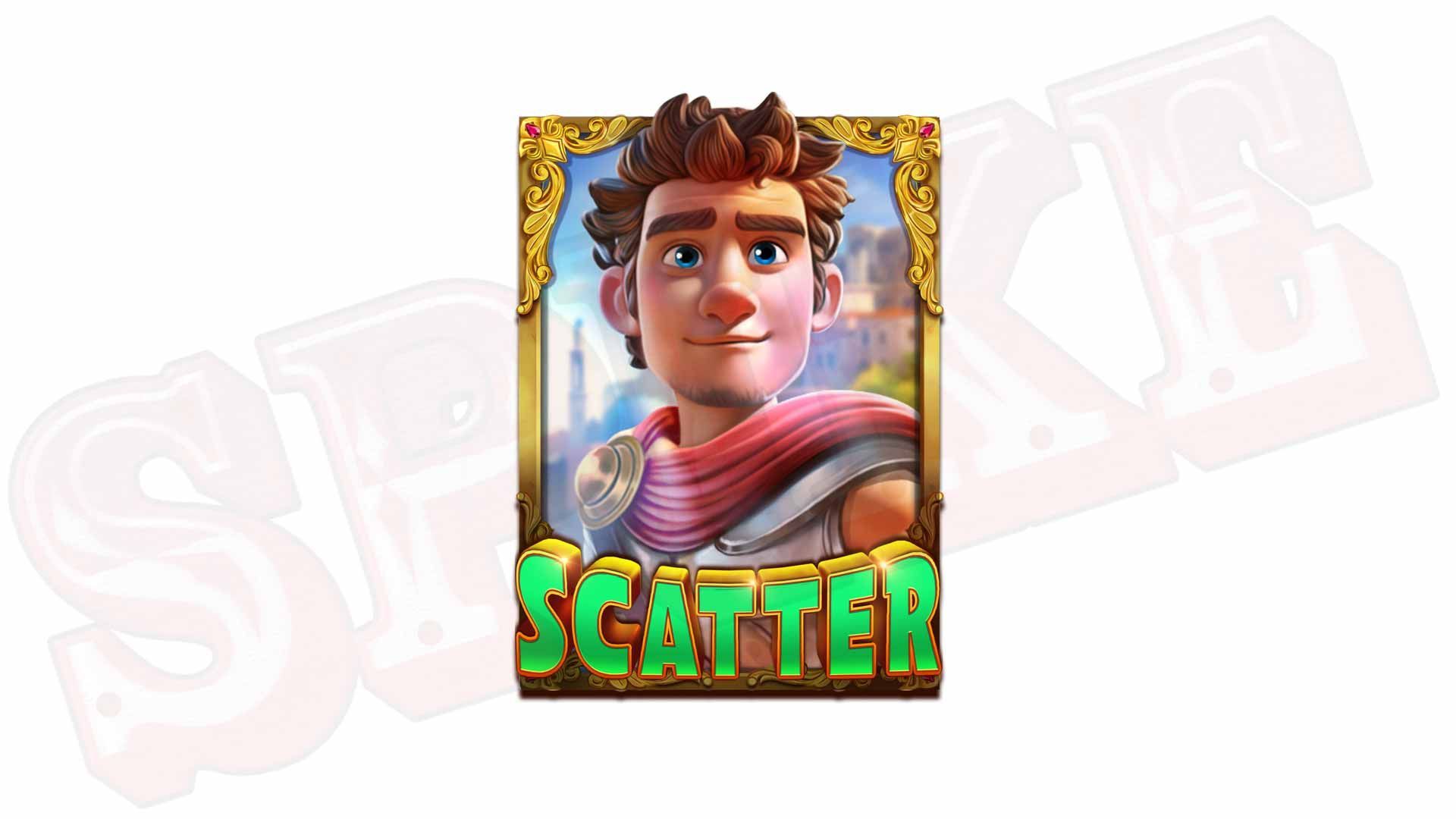 Heroic Spins Slot Simbolo Scatter