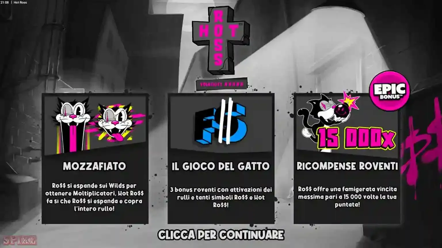 Hot Ross Slot Funzioni Speciali