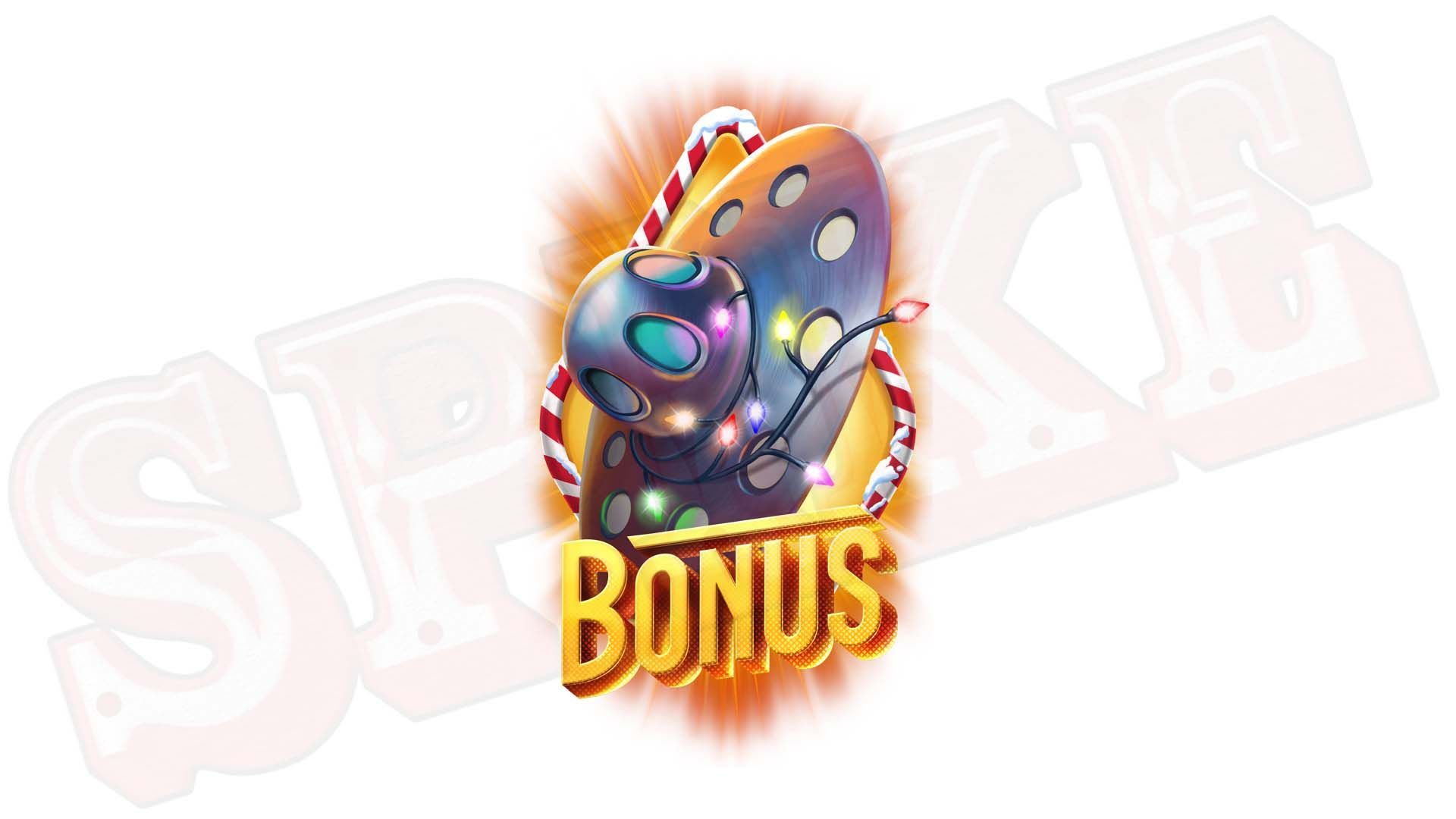 Invading Vegas: Las Christmas Slot Simbolo Scatter Bonus