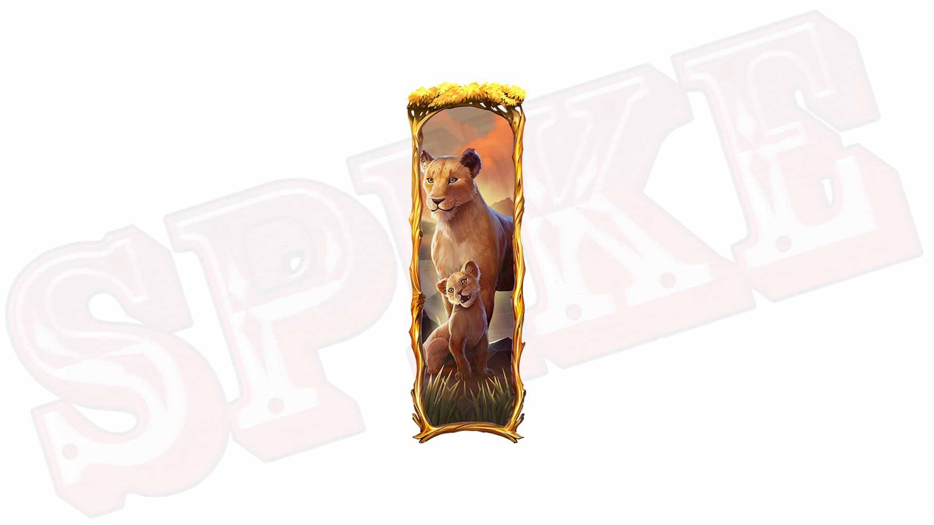 Lion Saga Odyssey Slot Simbolo Leonessa