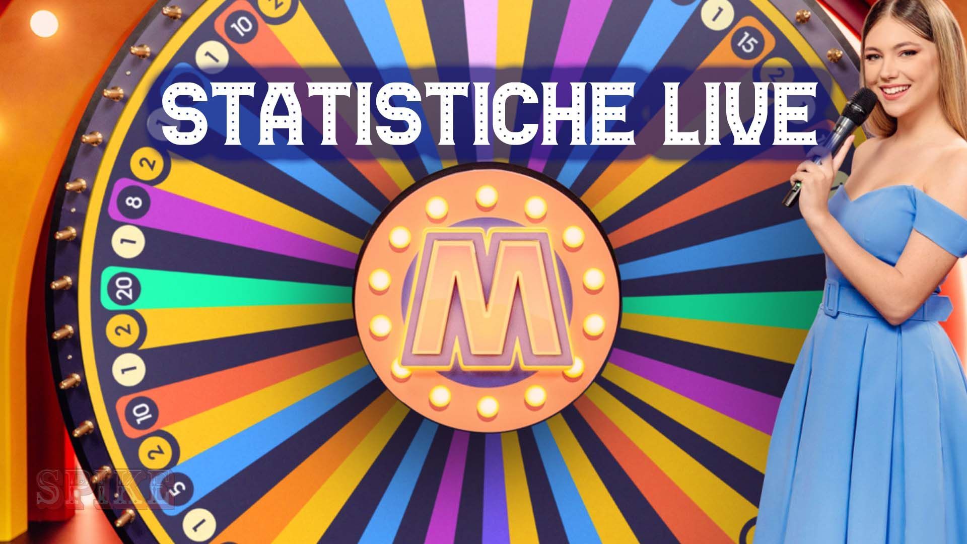 Statistiche Live Mega Wheel Casino