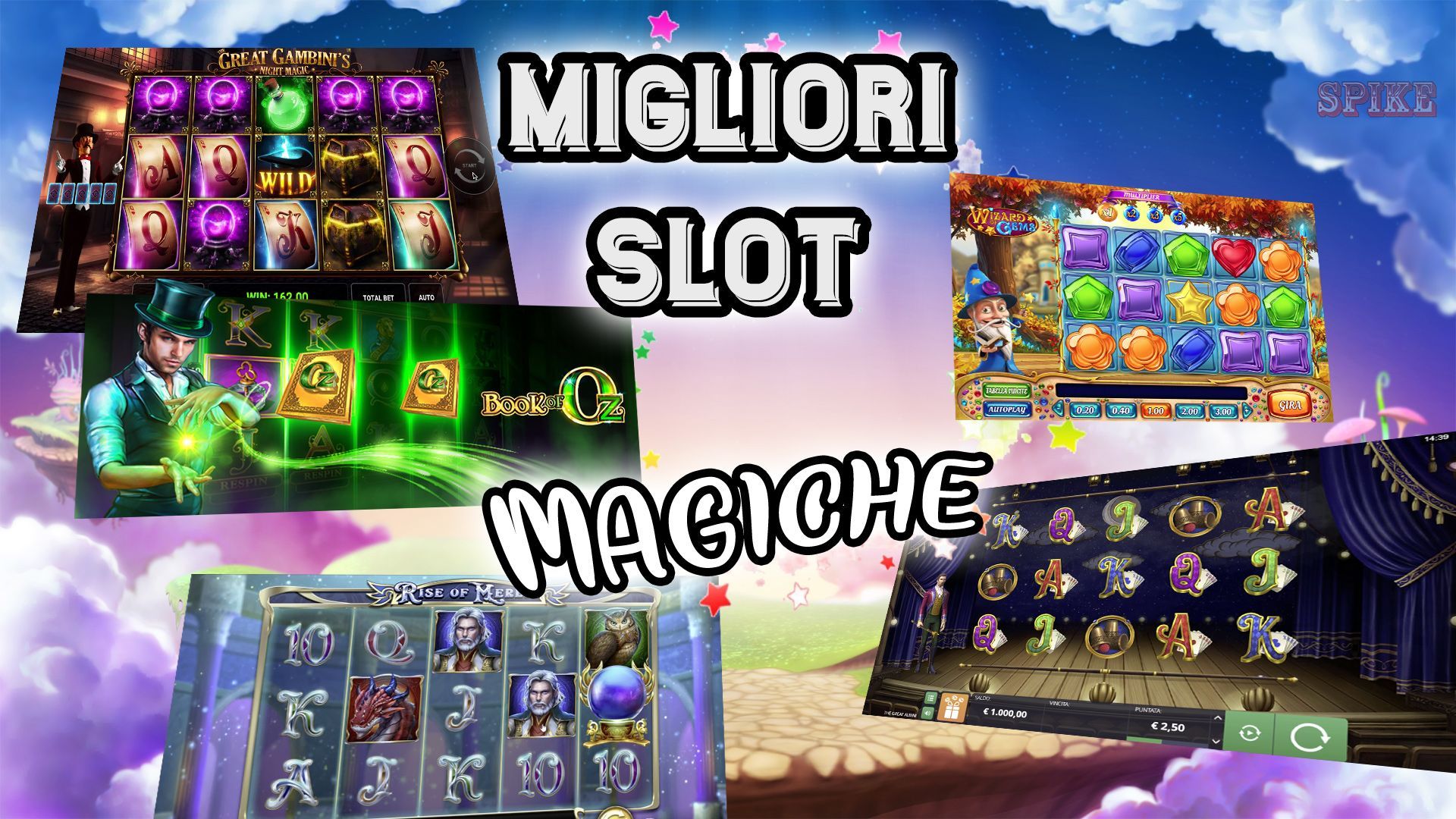 Lista Top Migliori Slot a Tema Magia Logo