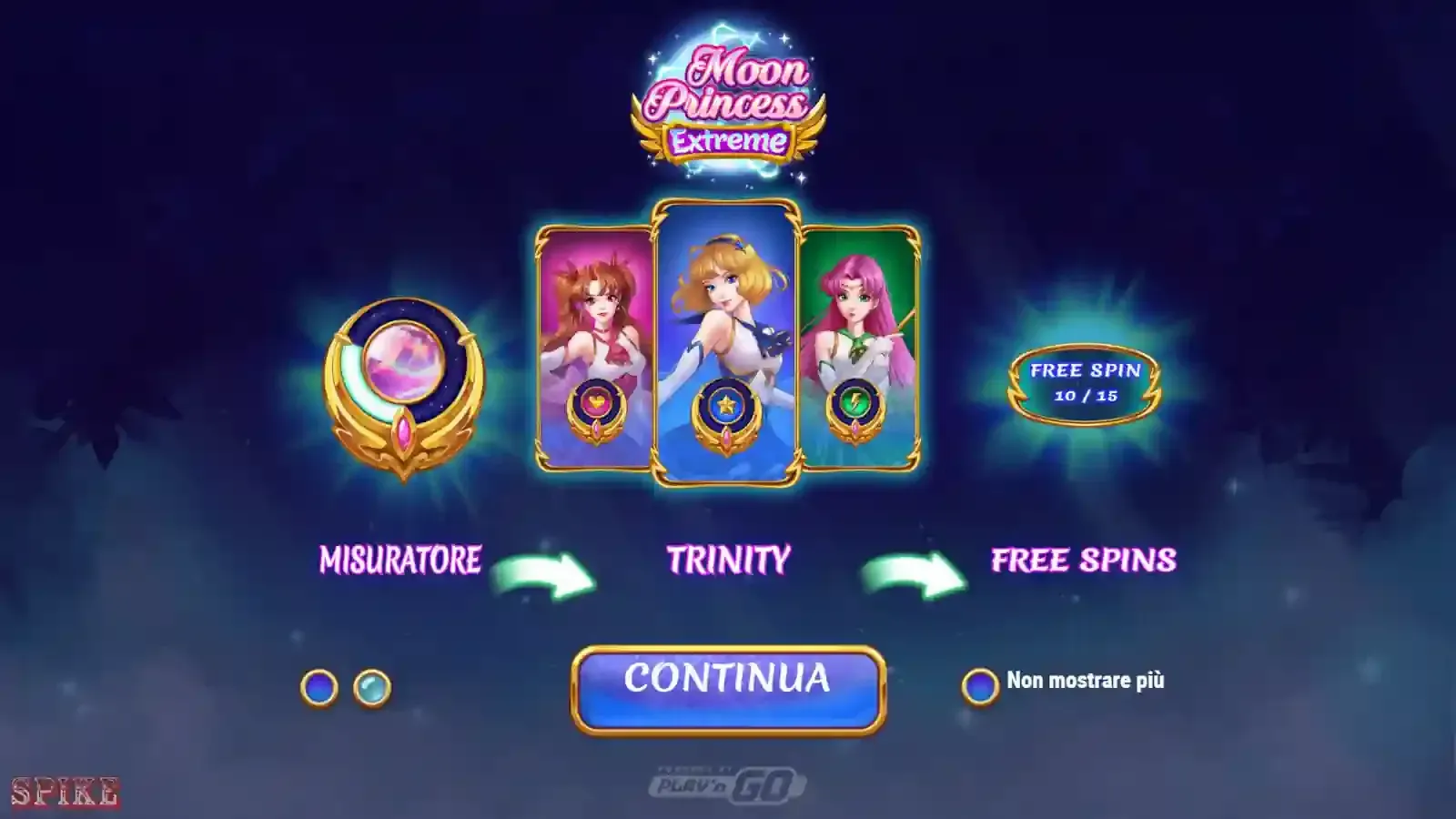 Moon Princess Extreme Slot Funzioni Speciali