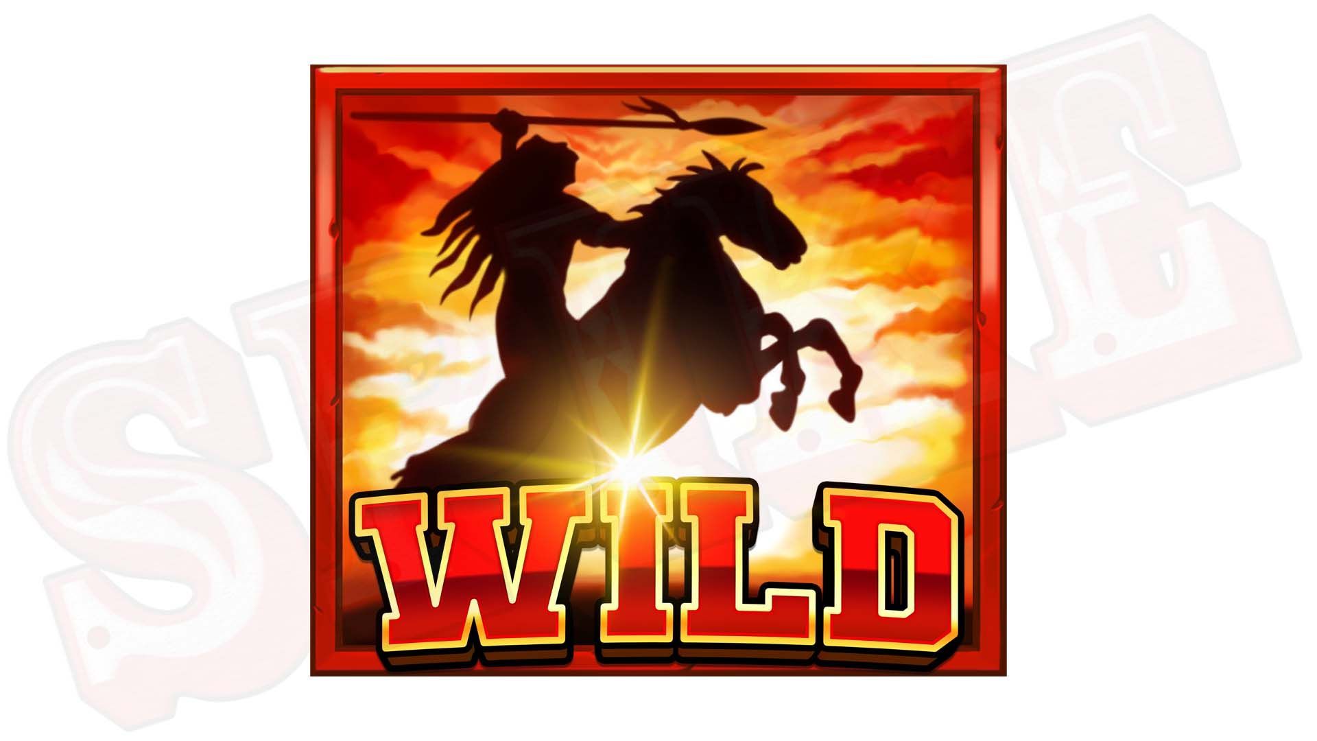 Mustang Trail Slot Simbolo Wild