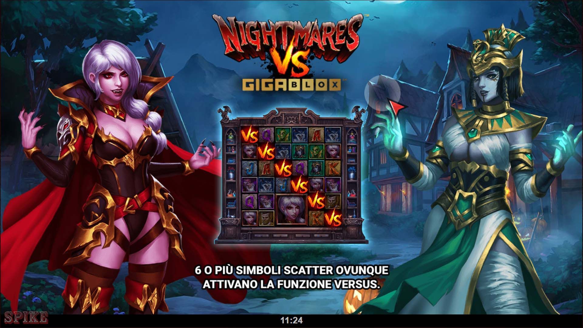 Nightmares VS GigaBlox Slot Gratis