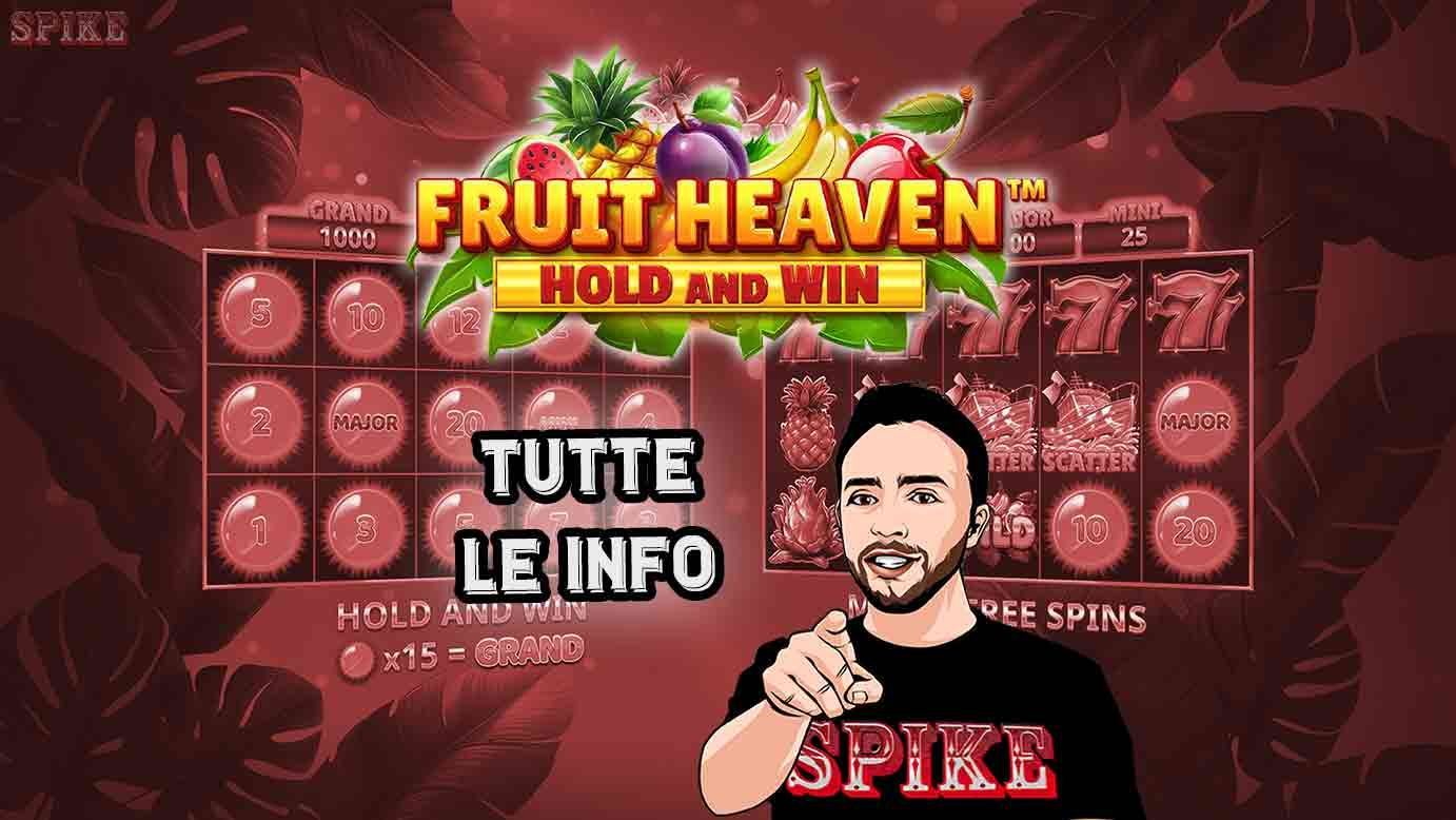 Fruit Heaven Hold And Win Nuova Slot
