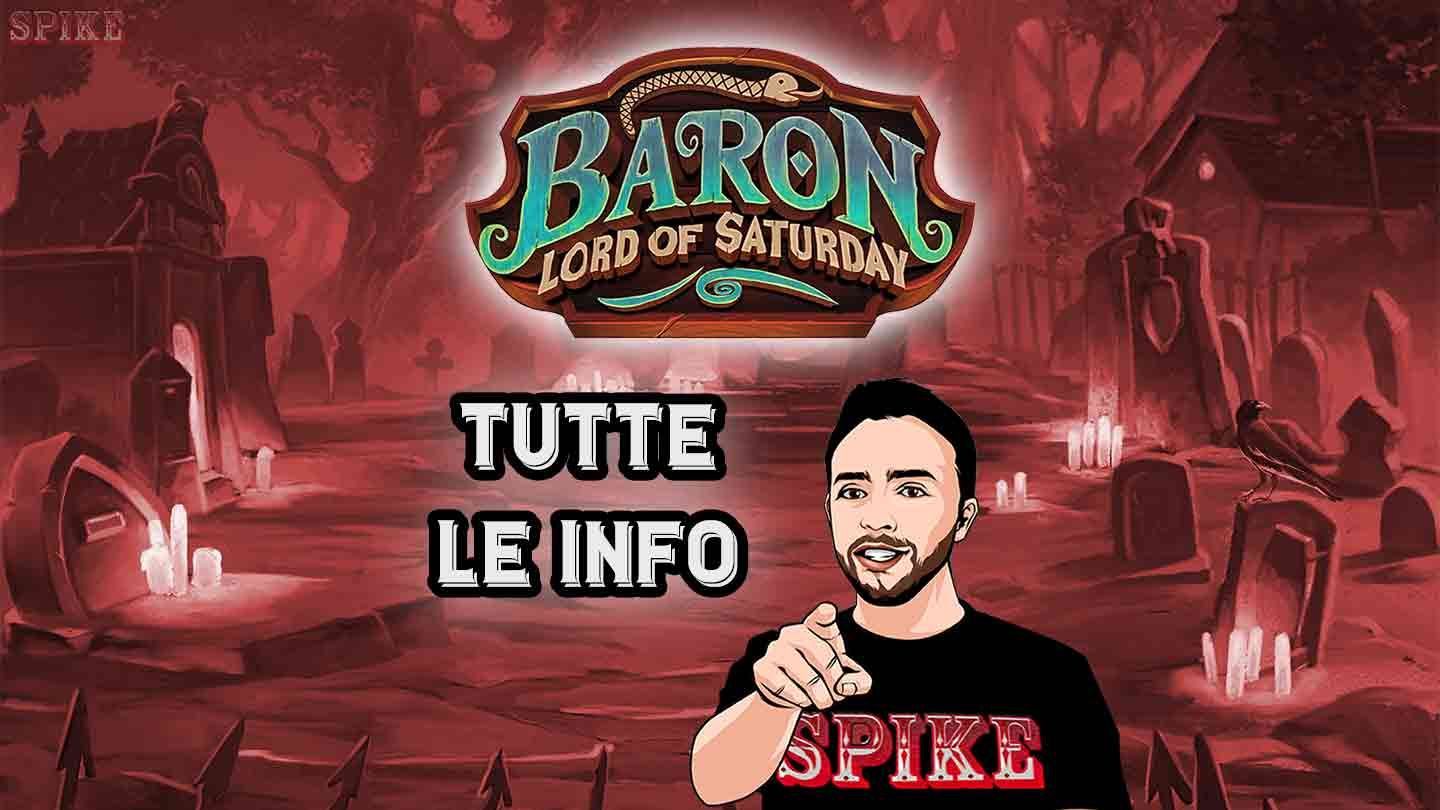 Baron Lord Of Saturday Nuova Slot