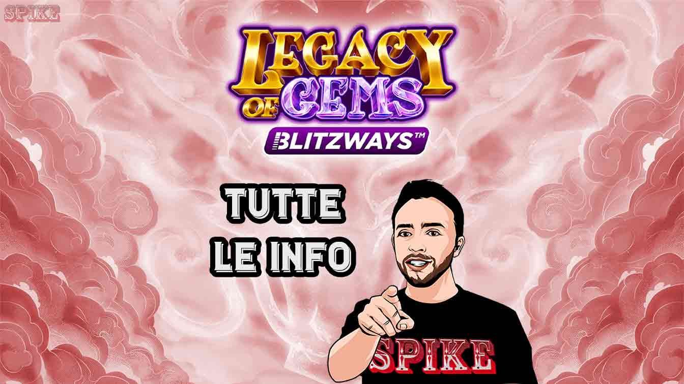 Legacy Of Gems Blitzways Nuova Slot