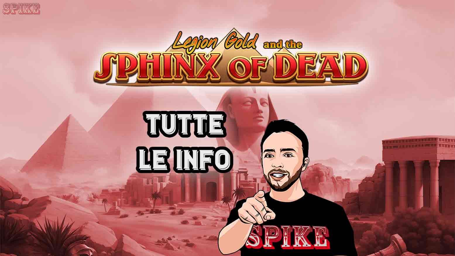 Legion Gold And The Sphinx Of Dead Nuova Slot