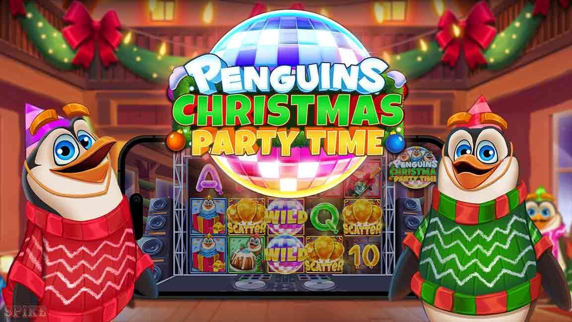 Penguins Christmas Party Time Slot Gratis