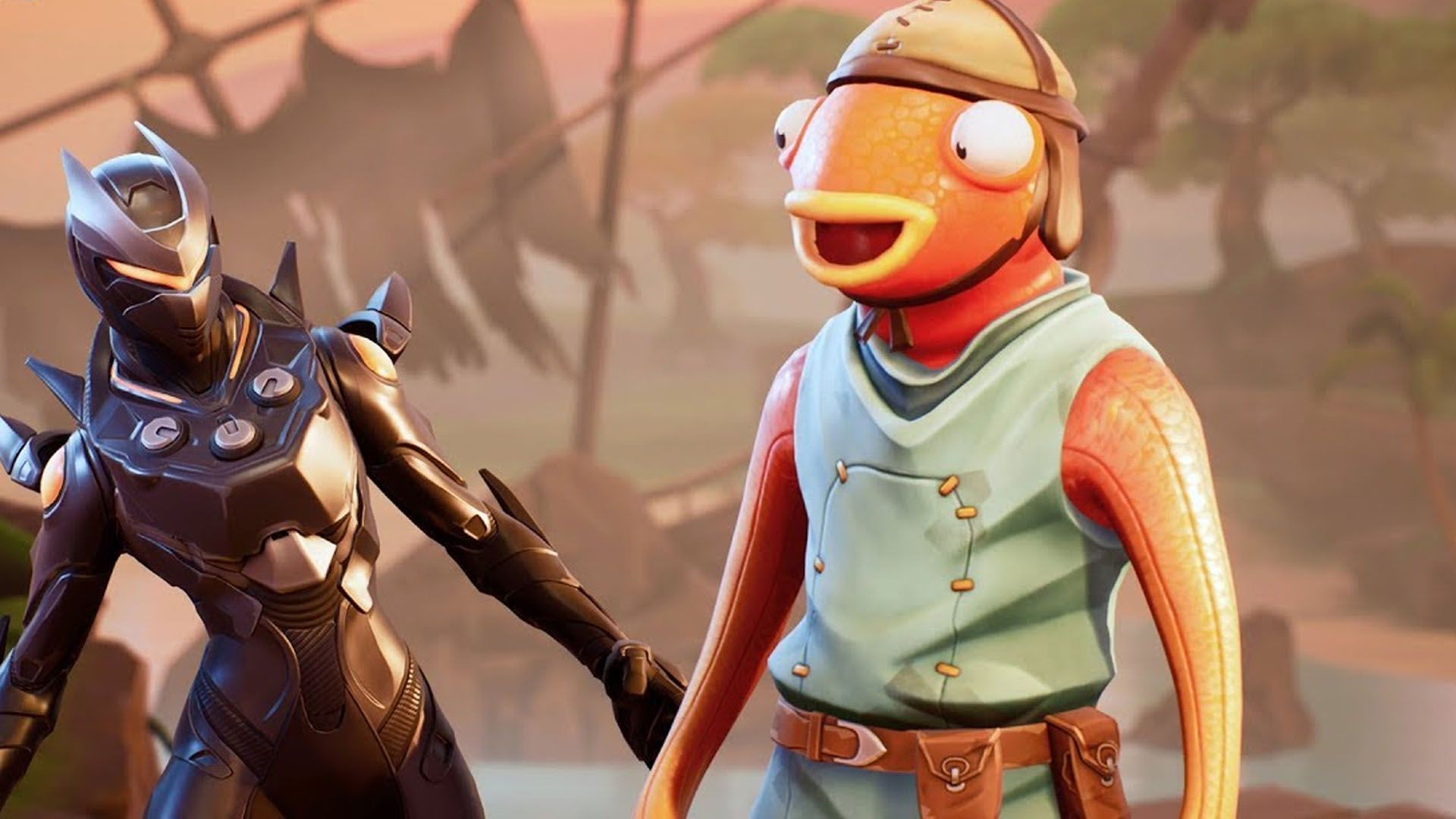 Due Personaggi del Videogioco Fortnite