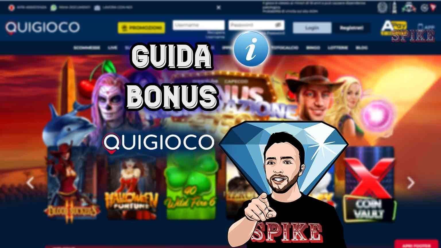 QuiGioco Recensione Bonus