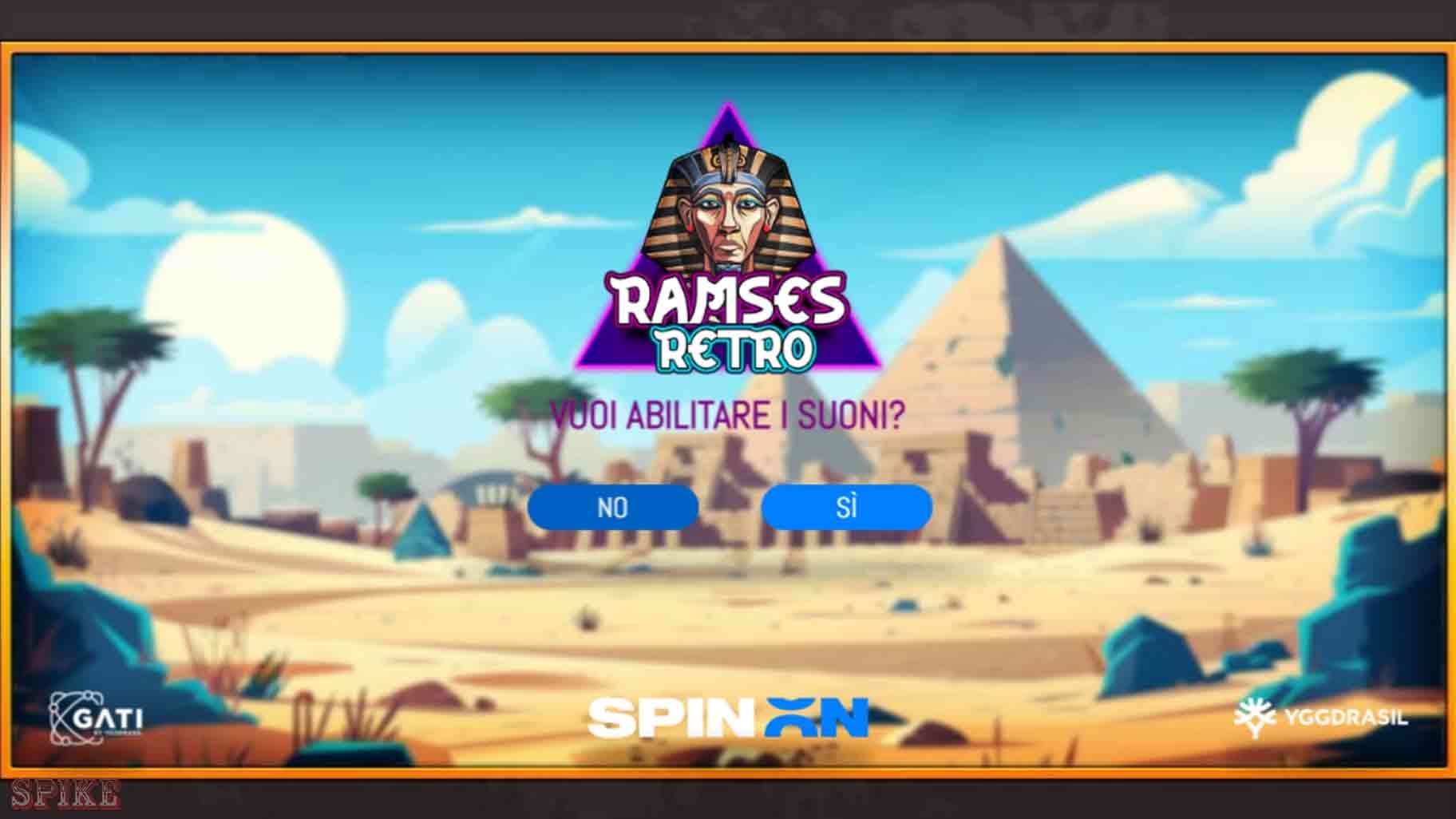 Ramses Retro Slot Gratis