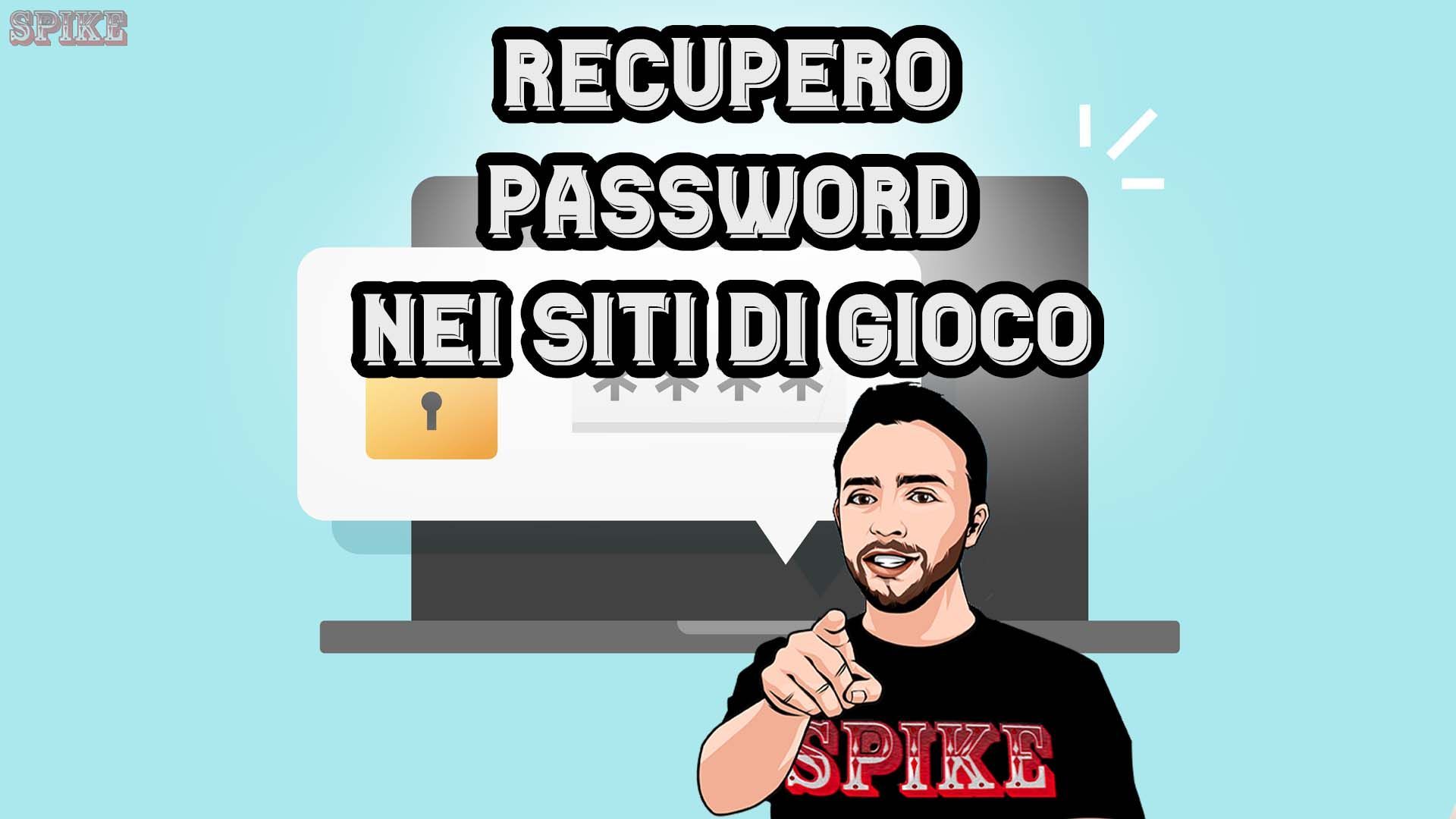 Recupero Password Slot Online