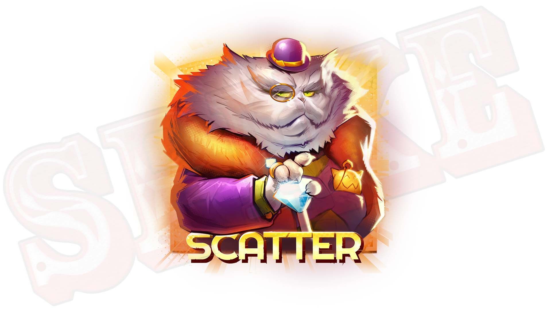 Ruff Heist Slot Simbolo Scatter