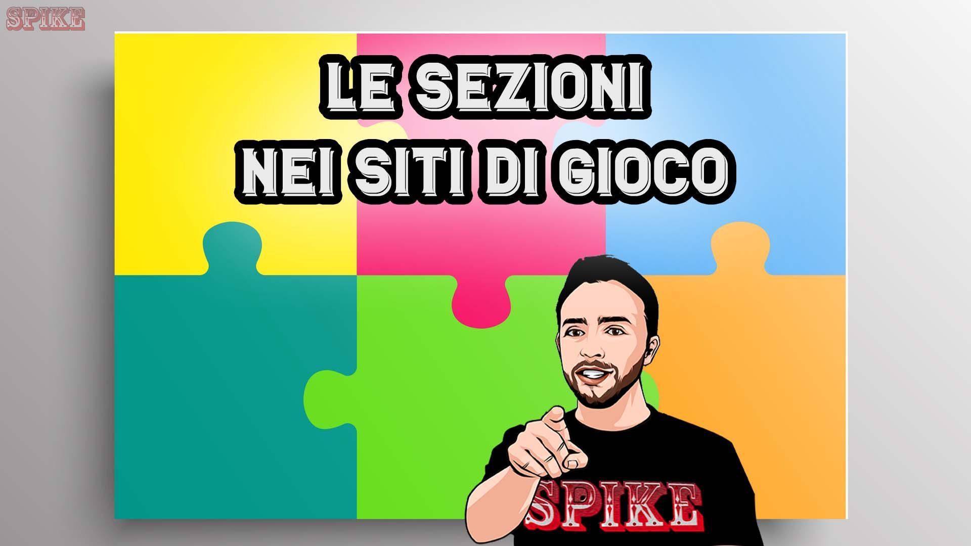 Sezioni Disponibili Casino Online