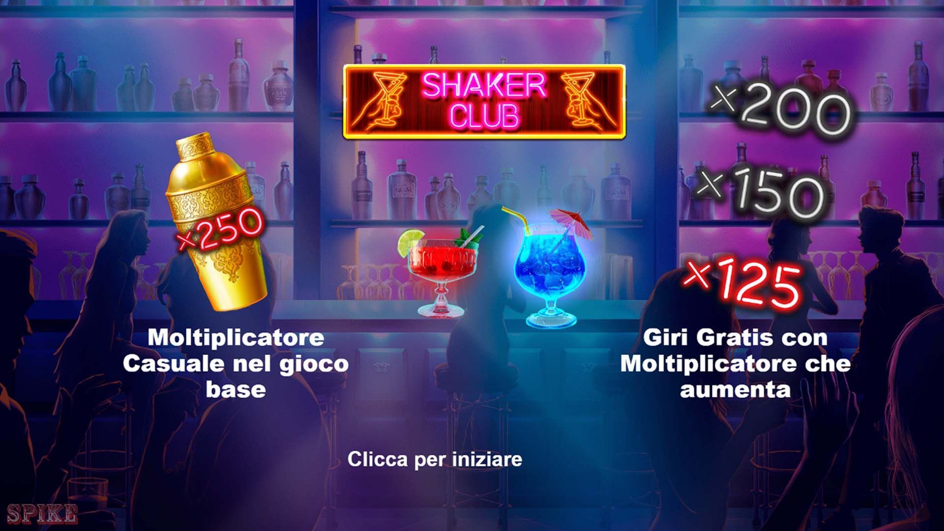 Shaker Club Slot Gratis