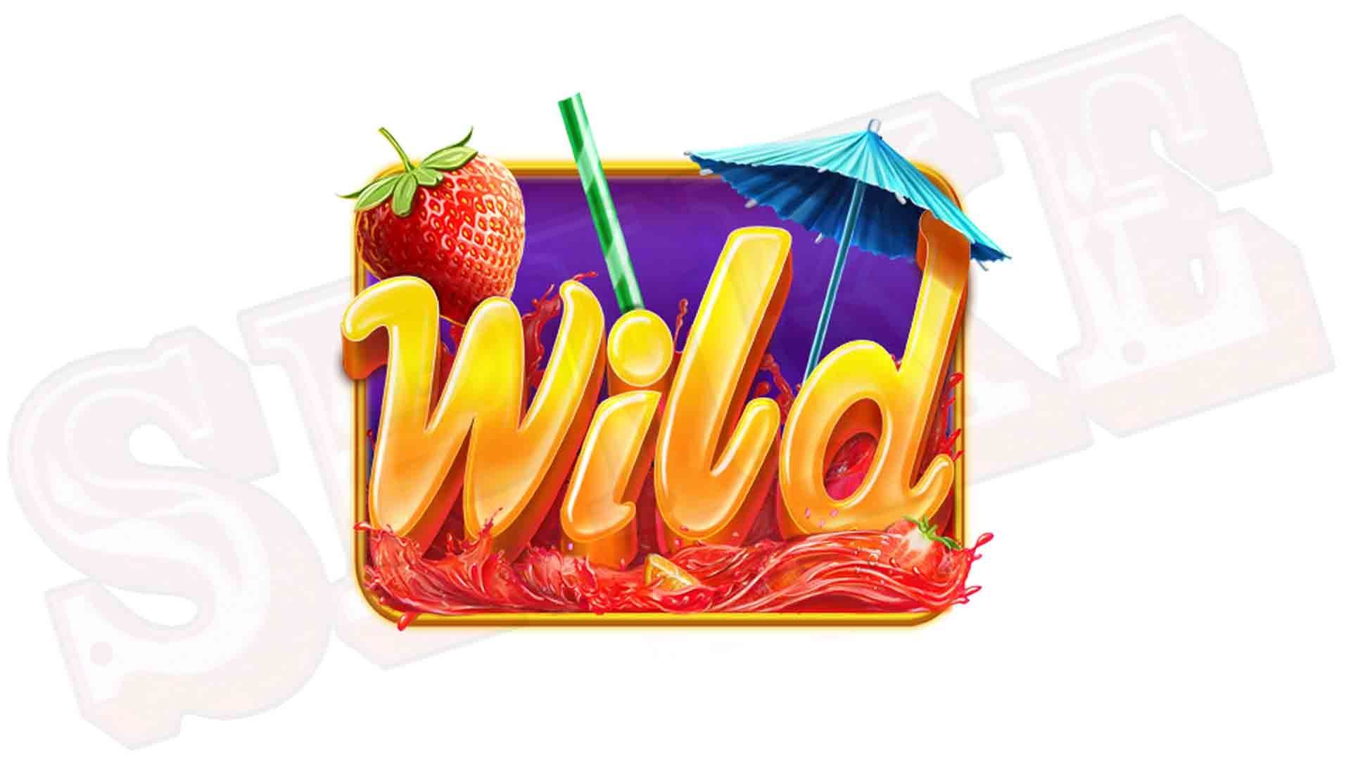 Strawberry Cocktail Slot Simbolo Wild