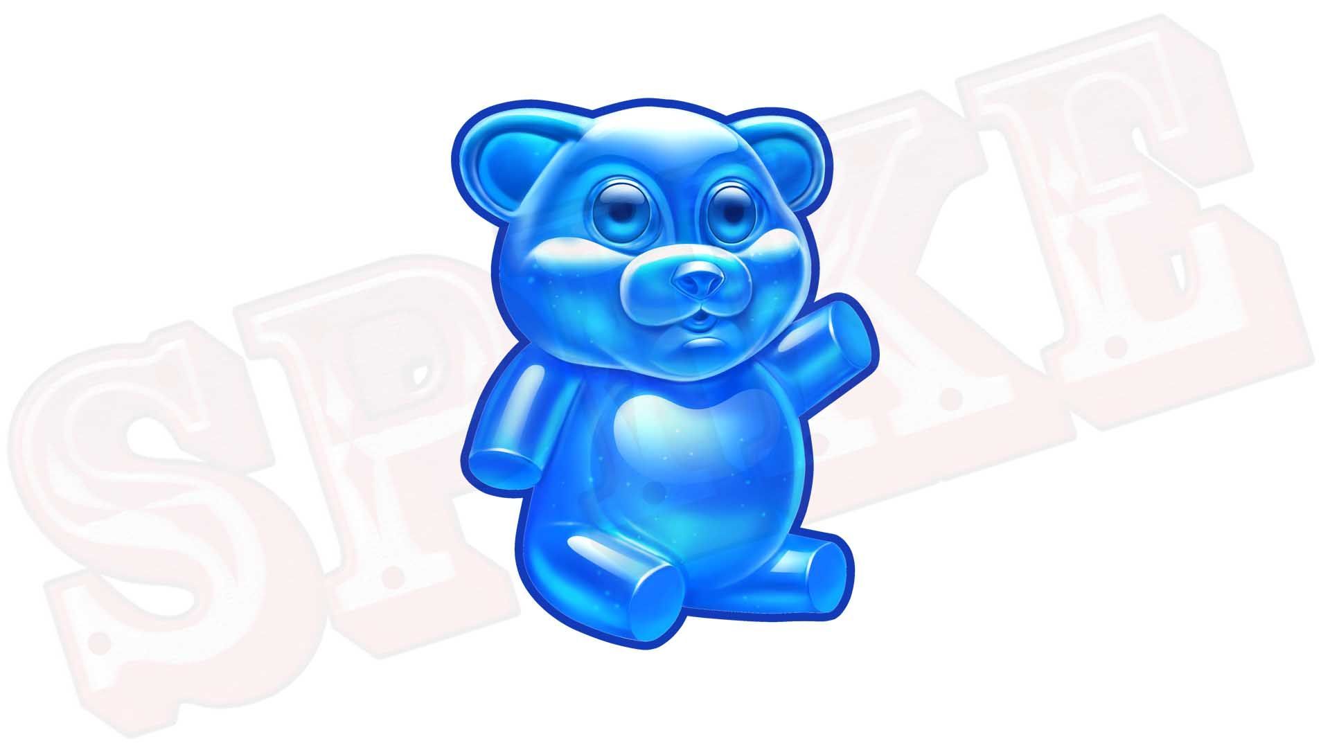 Sugar Rush 1000 Slot Simbolo Orso Blu