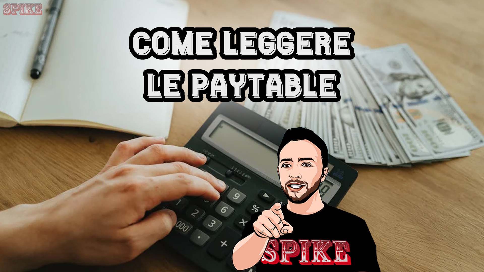 Tabella Di Pagamento