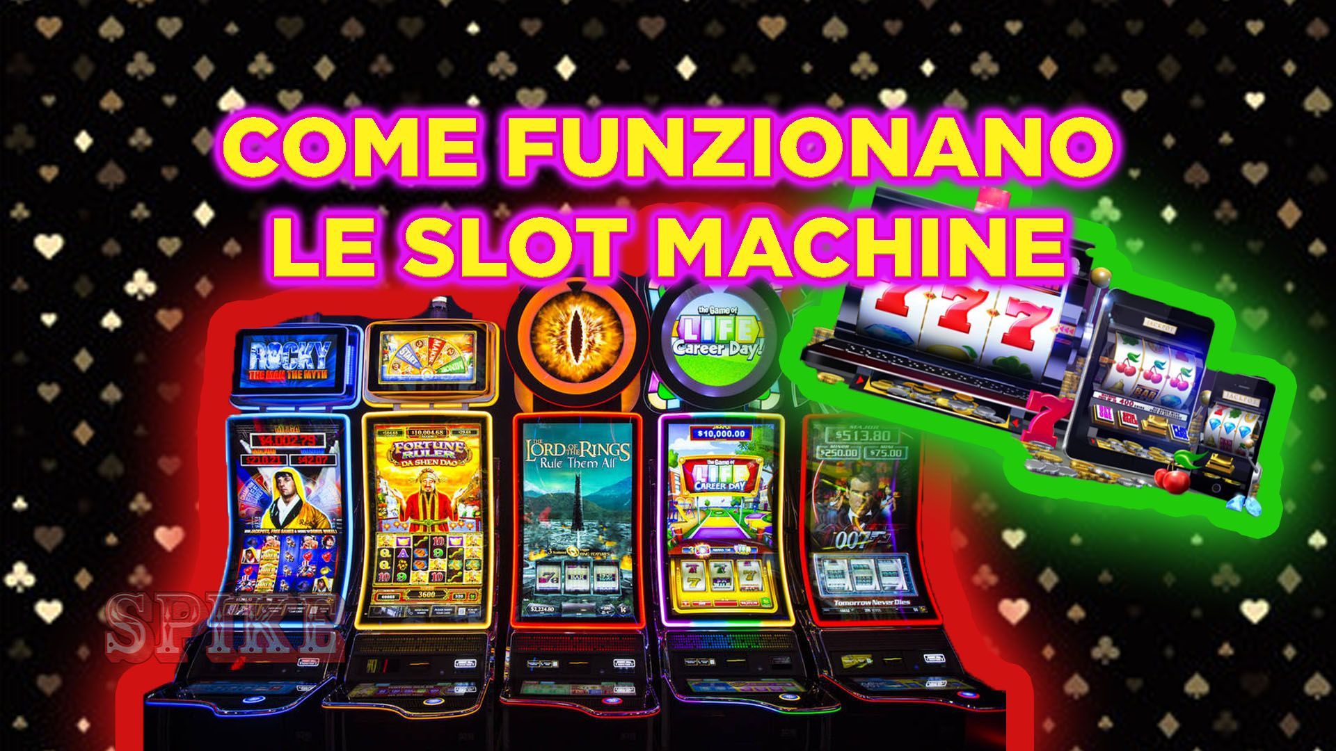 Tutto Quello che c'è da Sapere sulle Slot Machine SPIKE