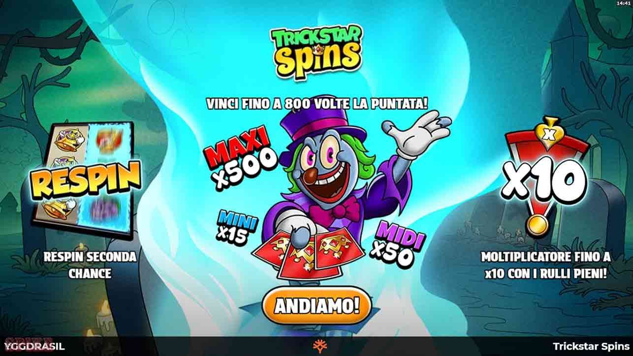 Trickstar Spins Slot Gratis
